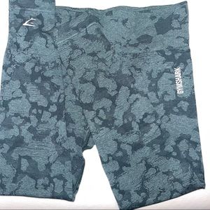 Gymshark Adapt Camo Leggings Dark Green